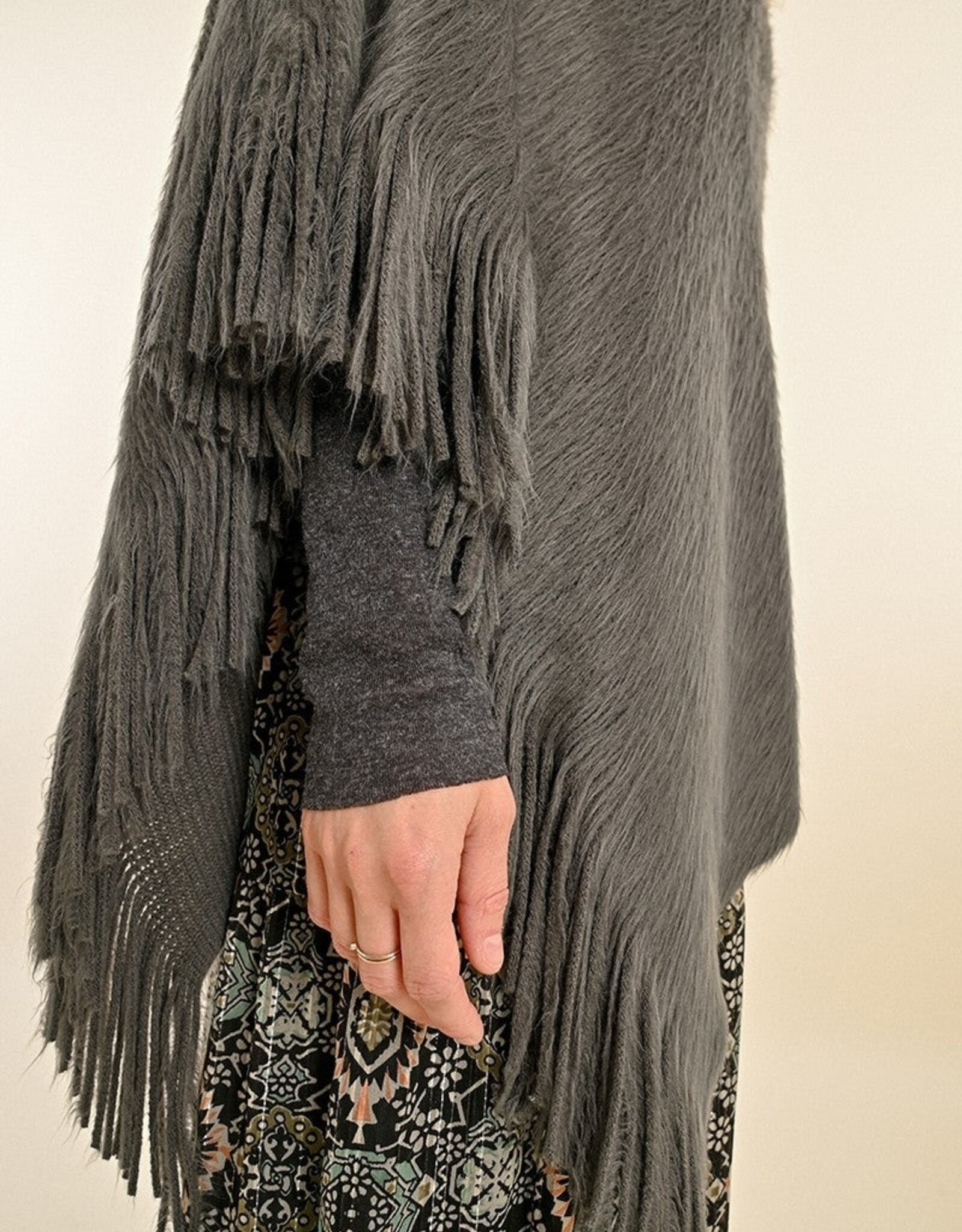 Molly Bracken Fringe Poncho