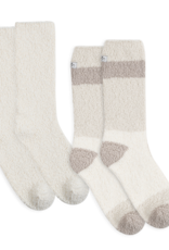 Lemon Loungewear 2Pk Women Terry Crew Sand