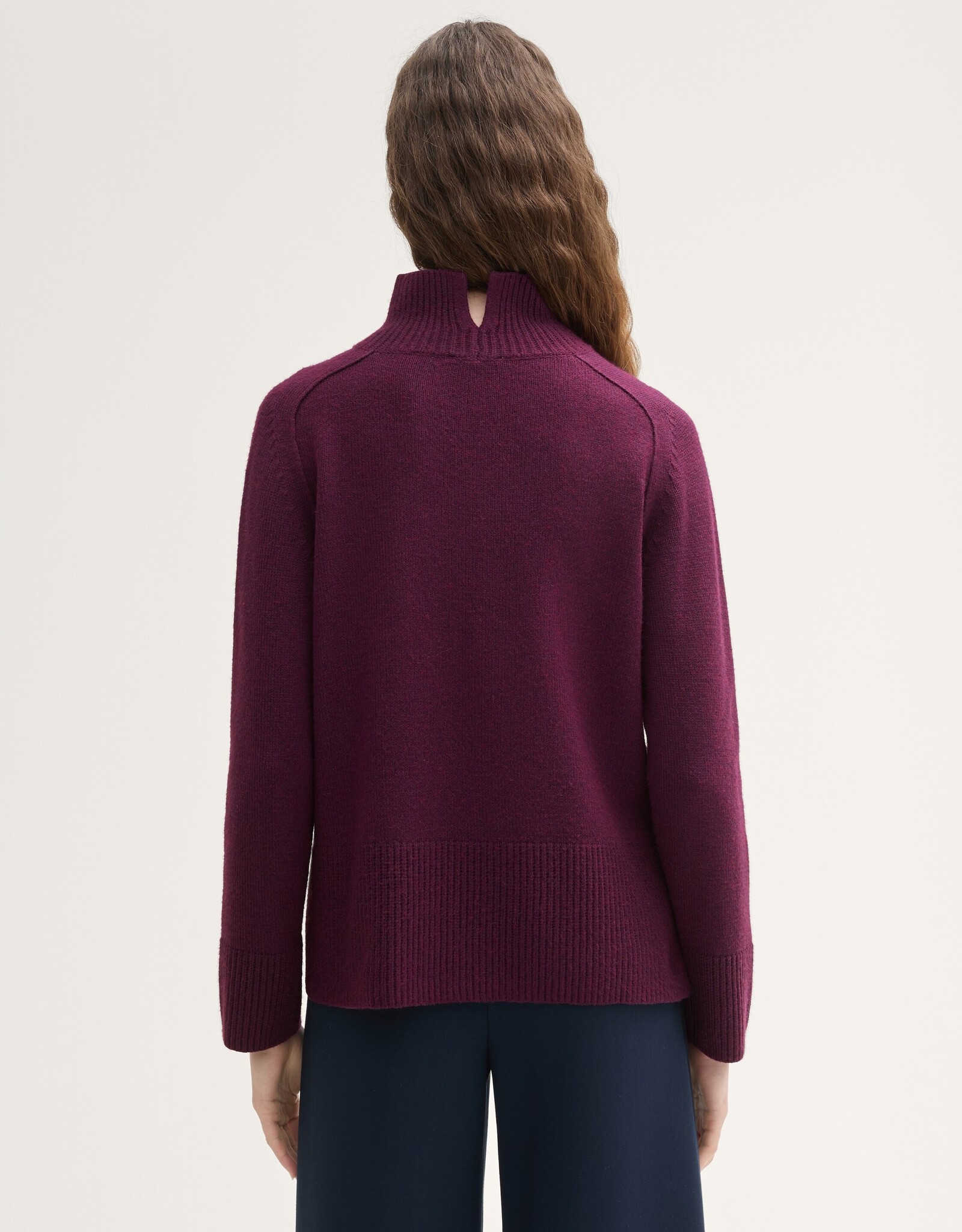 Tom Tailor Cozy Knit Mock Nk Pullover