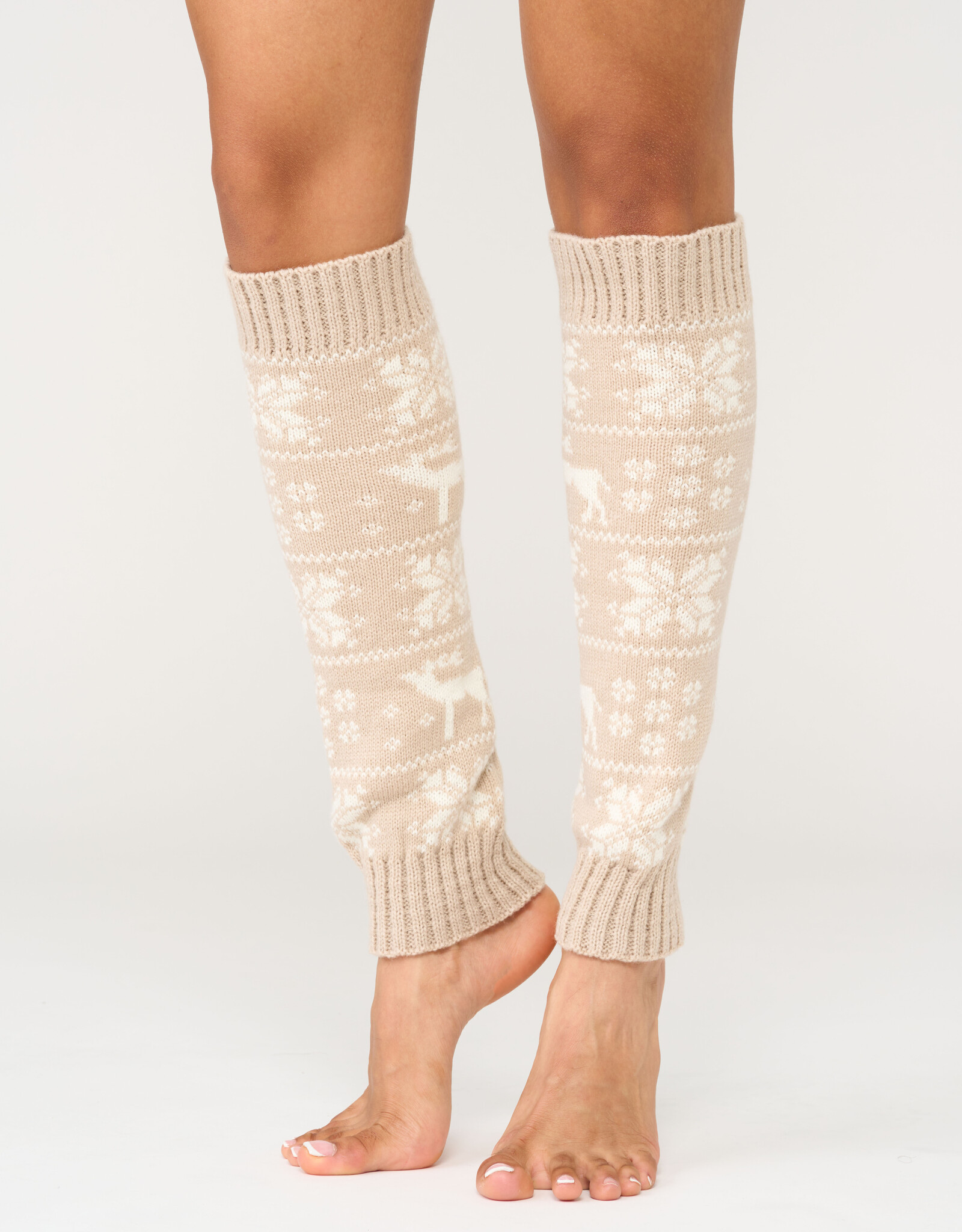 Lemon Loungewear Nordic Legwarmer - Beige