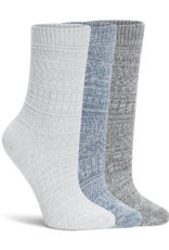 Lemon Loungewear 3Pk Non Terry Soft Cabin Crew - Blue Grey