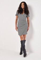 Apricot Dogtooth Dress