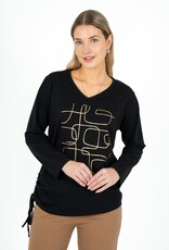 M Made in Italy Foil Print L/S T-Shirt