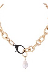 Merx Inc. Chain Necklace w Lobster Hook Gold