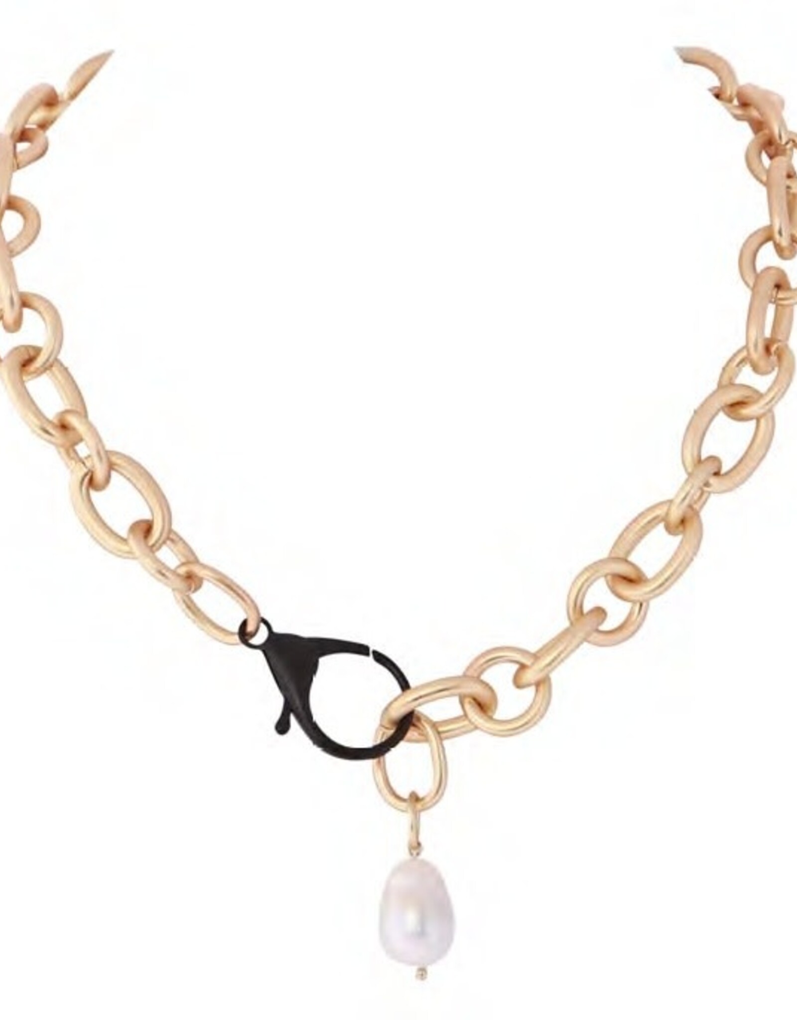 Merx Inc. Chain Necklace w Lobster Hook Gold