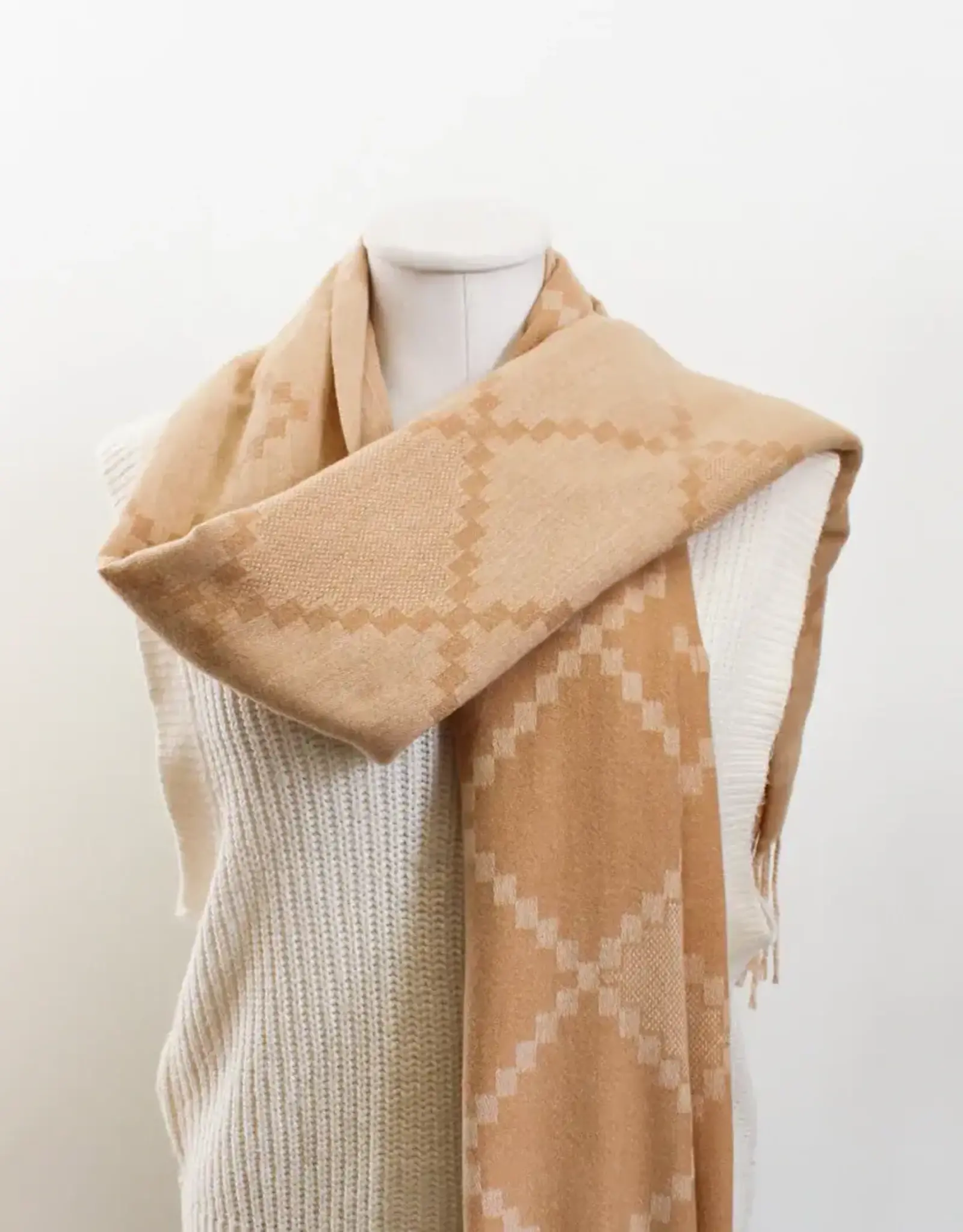 By Chance Demi Winter Scarf - Beige