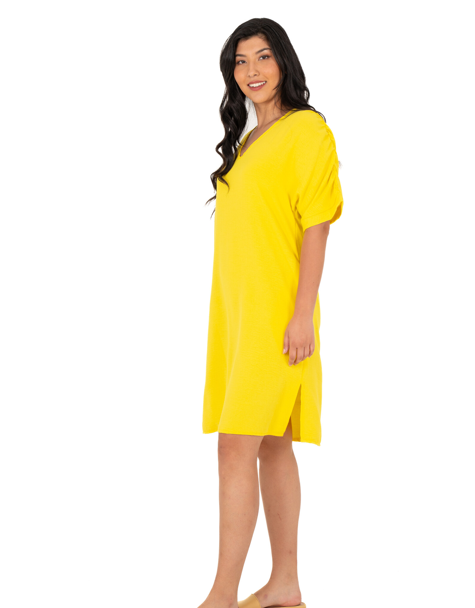 M Made in Italy V-Neck Dress