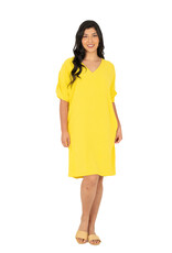 M Made in Italy V-Neck Dress