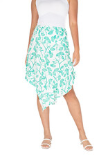 M Made in Italy Viscose Floral Skirt