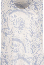 M Made in Italy M Knit V-Neck Printed Top