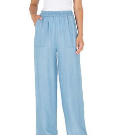 M Made in Italy Tencel Elastic Waist Pant