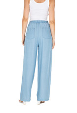 M Made in Italy Tencel Elastic Waist Pant