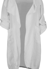 M Made in Italy Open Rolled Sleeve Jacket