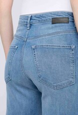 Duer No Sweat Denim High Rise Wide Leg - Pacific