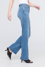 Duer No Sweat Denim High Rise Wide Leg - Pacific