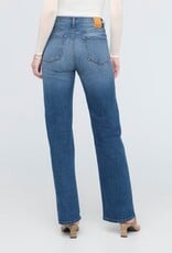 Duer DUER Performance Denim High Rise Straight - Mid Blue