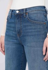 Duer DUER Performance Denim High Rise Straight - Mid Blue
