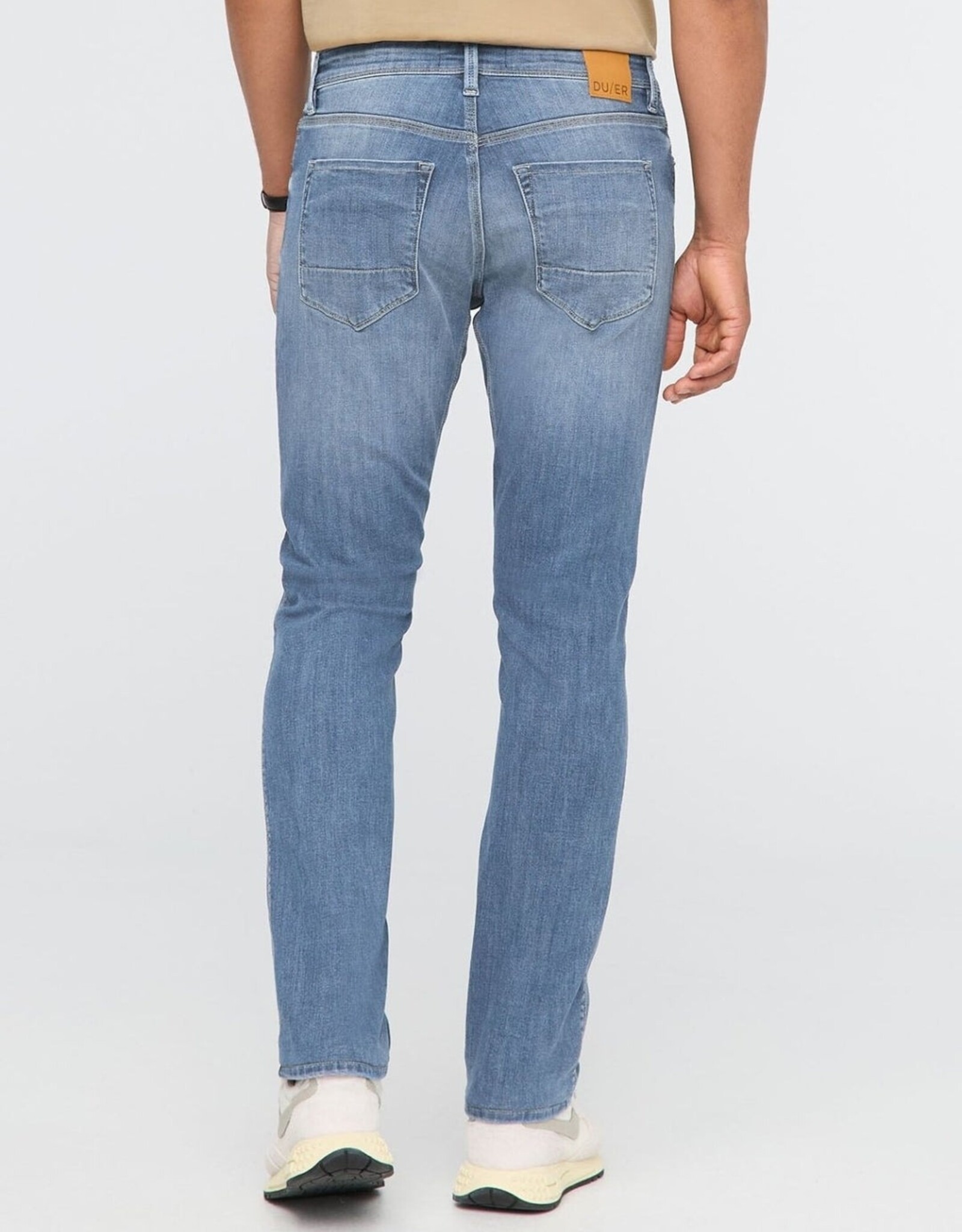 Duer MENS Performance Denim Relaxed Taper - Vintage Seaside