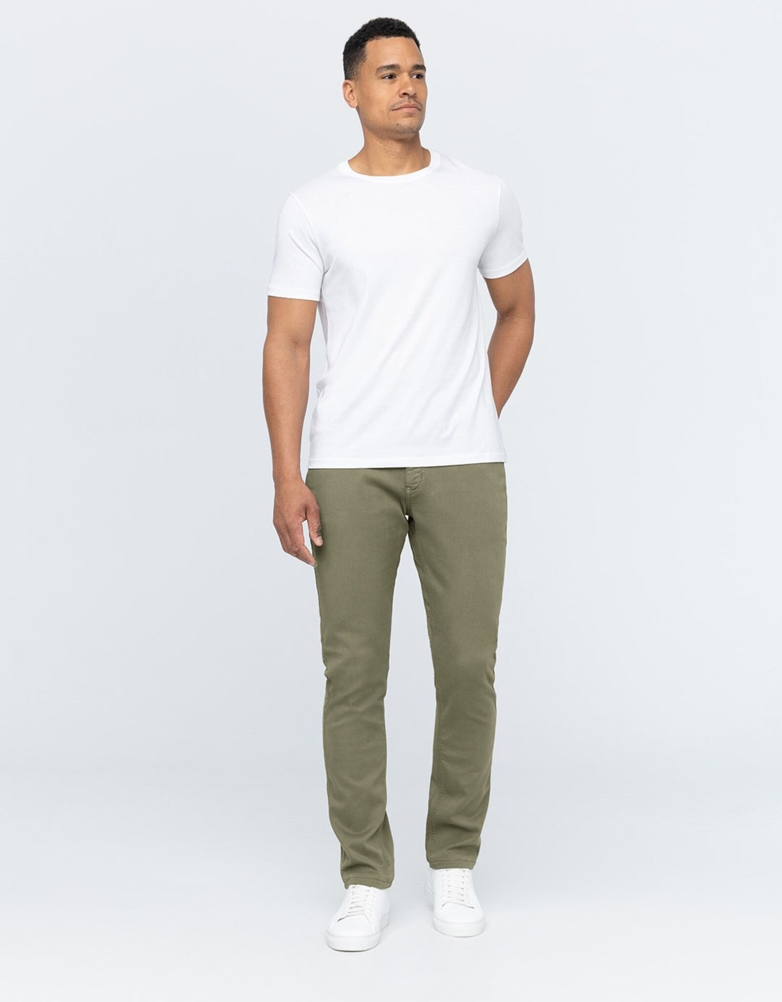 Duer MENS No Sweat Relaxed Taper - Ligh Fern