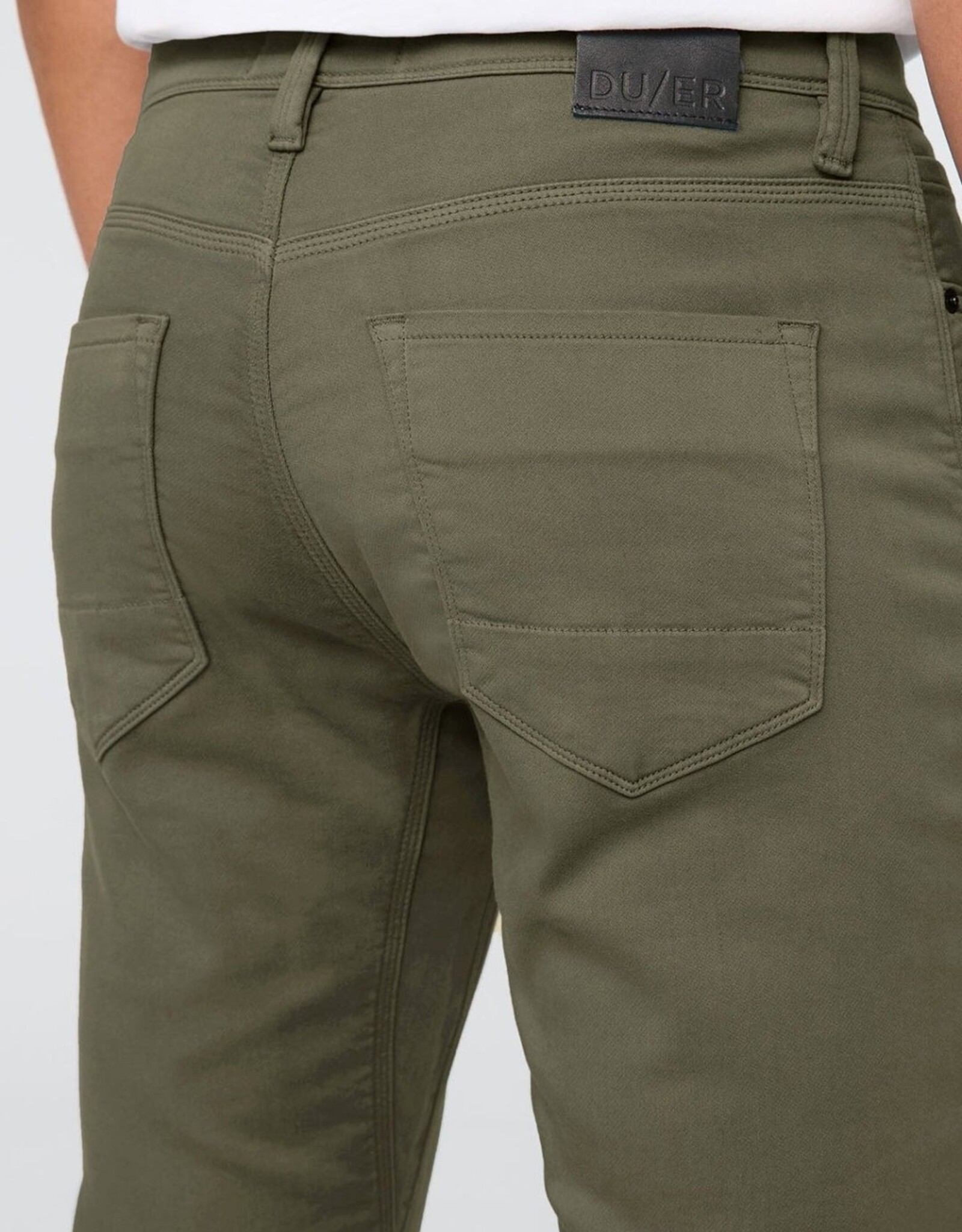 Duer MENS No Sweat Relaxed Taper - Ligh Fern
