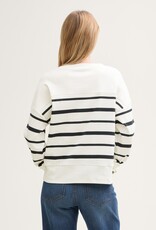 Tom Tailor Ribbed L/S Striped Pullover