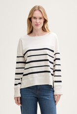 Tom Tailor Ribbed L/S Striped Pullover
