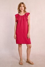 Molly Bracken Ruffle Sleeve Dress