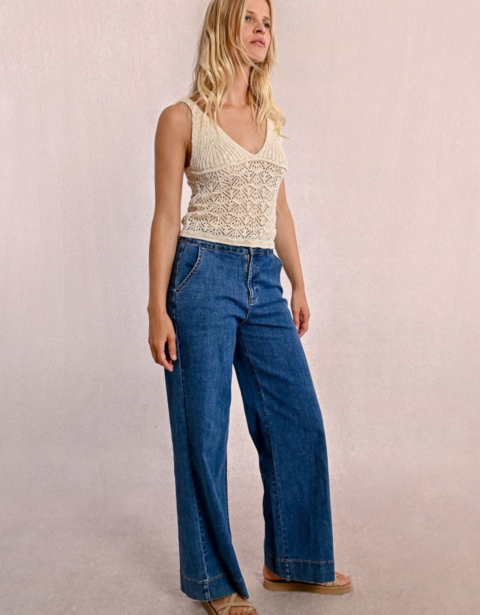 Molly Bracken Molly Knitted Tank Top