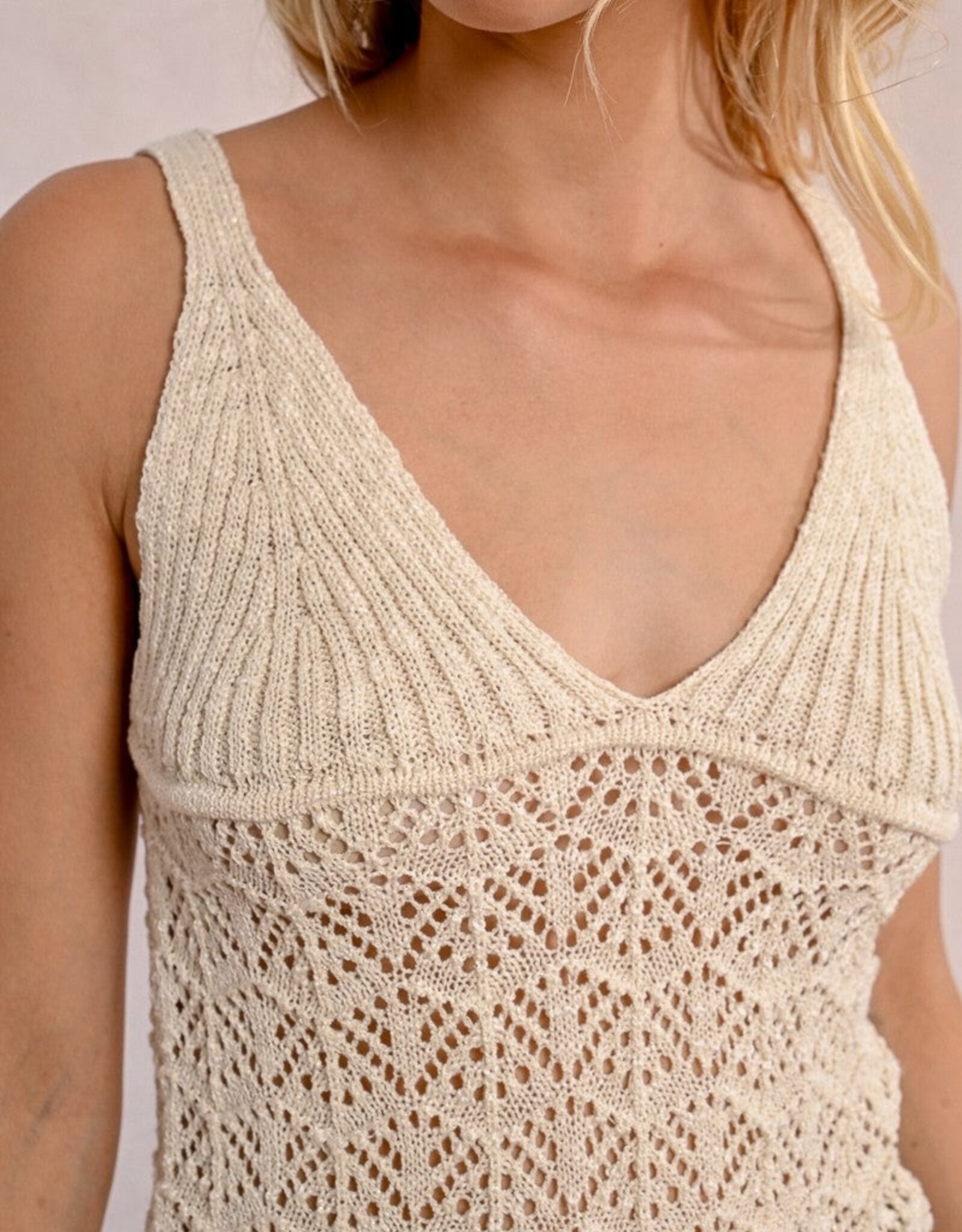 Molly Bracken Molly Knitted Tank Top