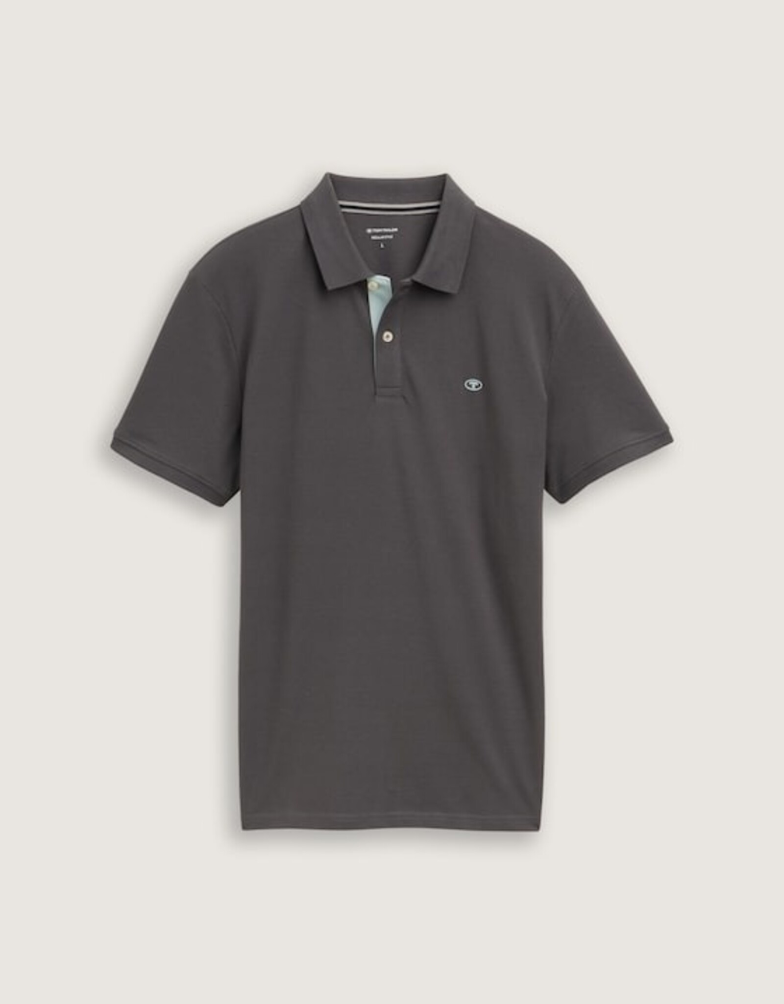 Tom Tailor Mens Basic Polo w Contrast