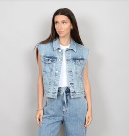 RD Style Boranis Denim Motor Vest