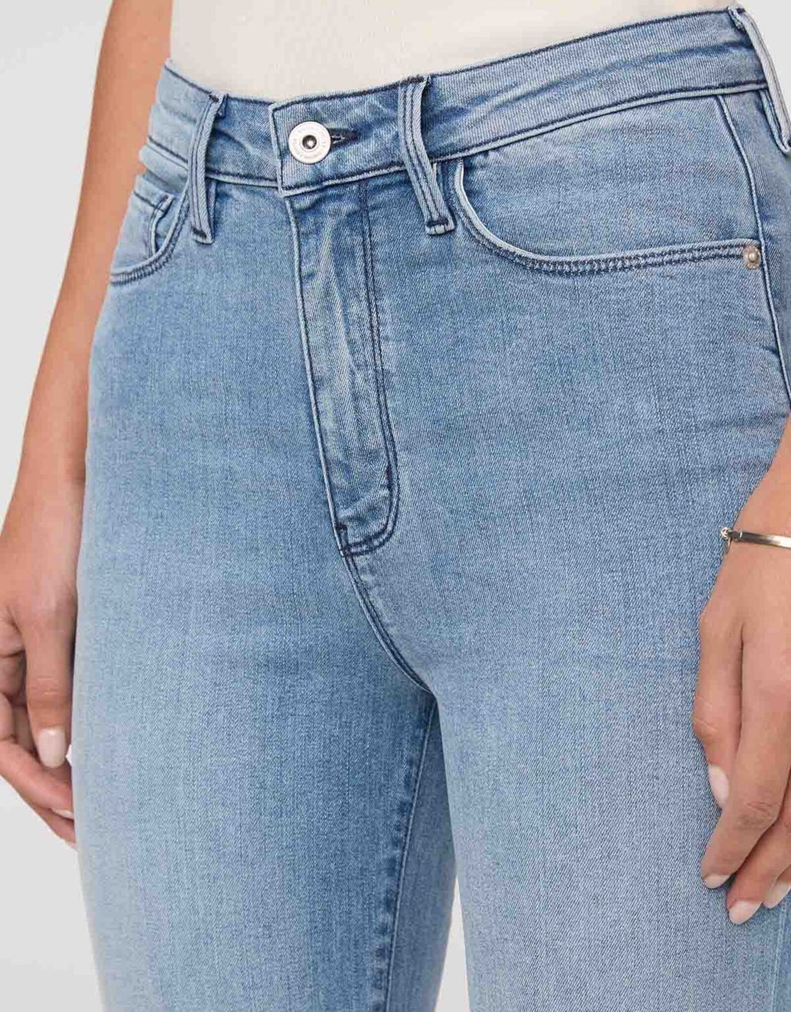 Duer No Sweat Denim High Rise Slim Straight - Mystic Blue