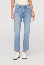 Duer No Sweat Denim High Rise Slim Straight - Mystic Blue