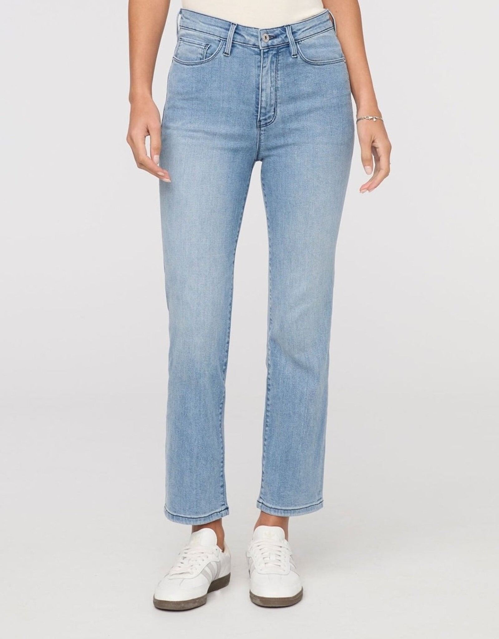 Duer No Sweat Denim High Rise Slim Straight - Mystic Blue