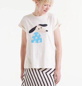 Compania Fantastica Dog Print Profile T-Shirt