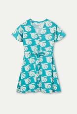 Compania Fantastica Bird Print S/S Button Dress