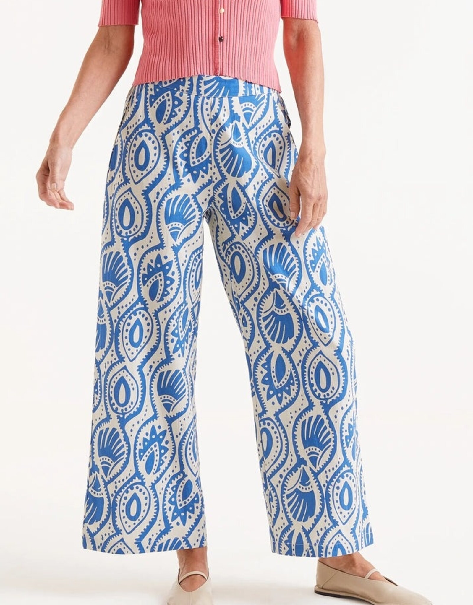 Compania Fantastica Compania Printed Elastic Waist Pant