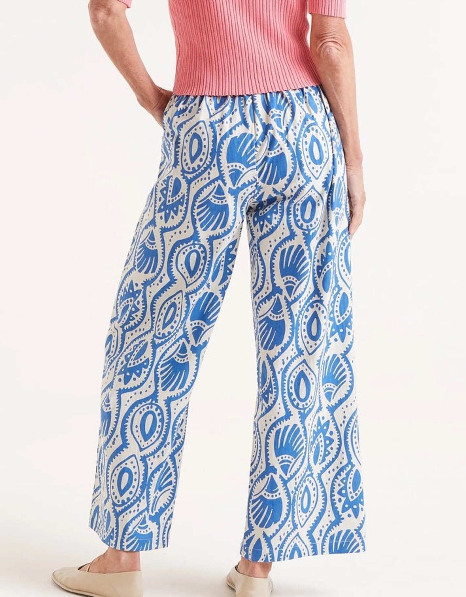 Compania Fantastica Compania Printed Elastic Waist Pant