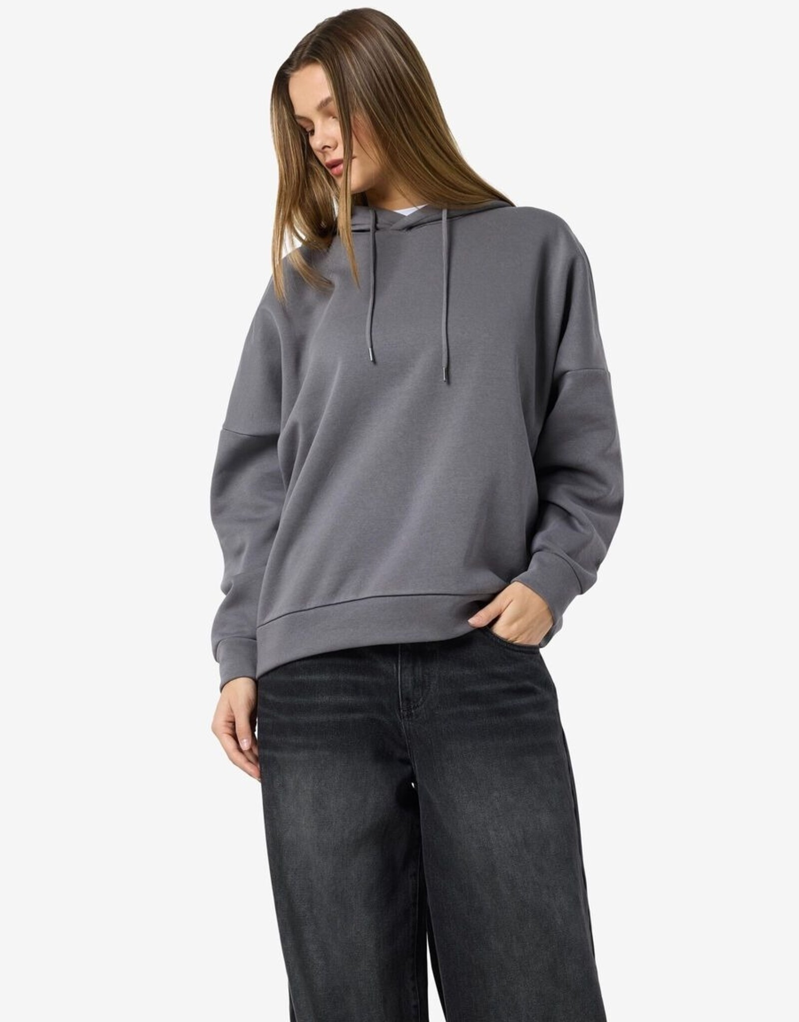 Noisy May Alden L/S Loose Hoodie