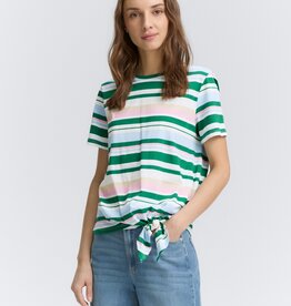 Tom Tailor Striped Knotted T-Shirt