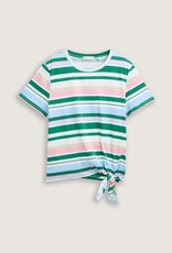 Tom Tailor Striped Knotted T-Shirt