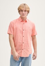 Tom Tailor Mens Cotton Linen S/S Shirt