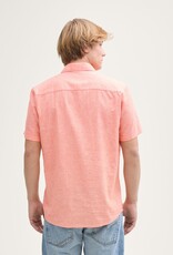 Tom Tailor Mens Cotton Linen S/S Shirt