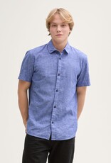 Tom Tailor Mens Cotton Linen S/S Shirt
