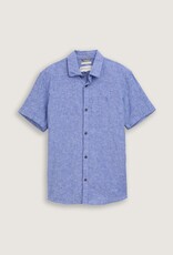 Tom Tailor Mens Cotton Linen S/S Shirt