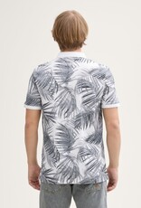 Tom Tailor Mens Fern Print Polo