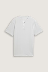 Tom Tailor Mens Waffle Henley T-Shirt