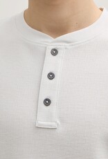 Tom Tailor Mens Waffle Henley T-Shirt