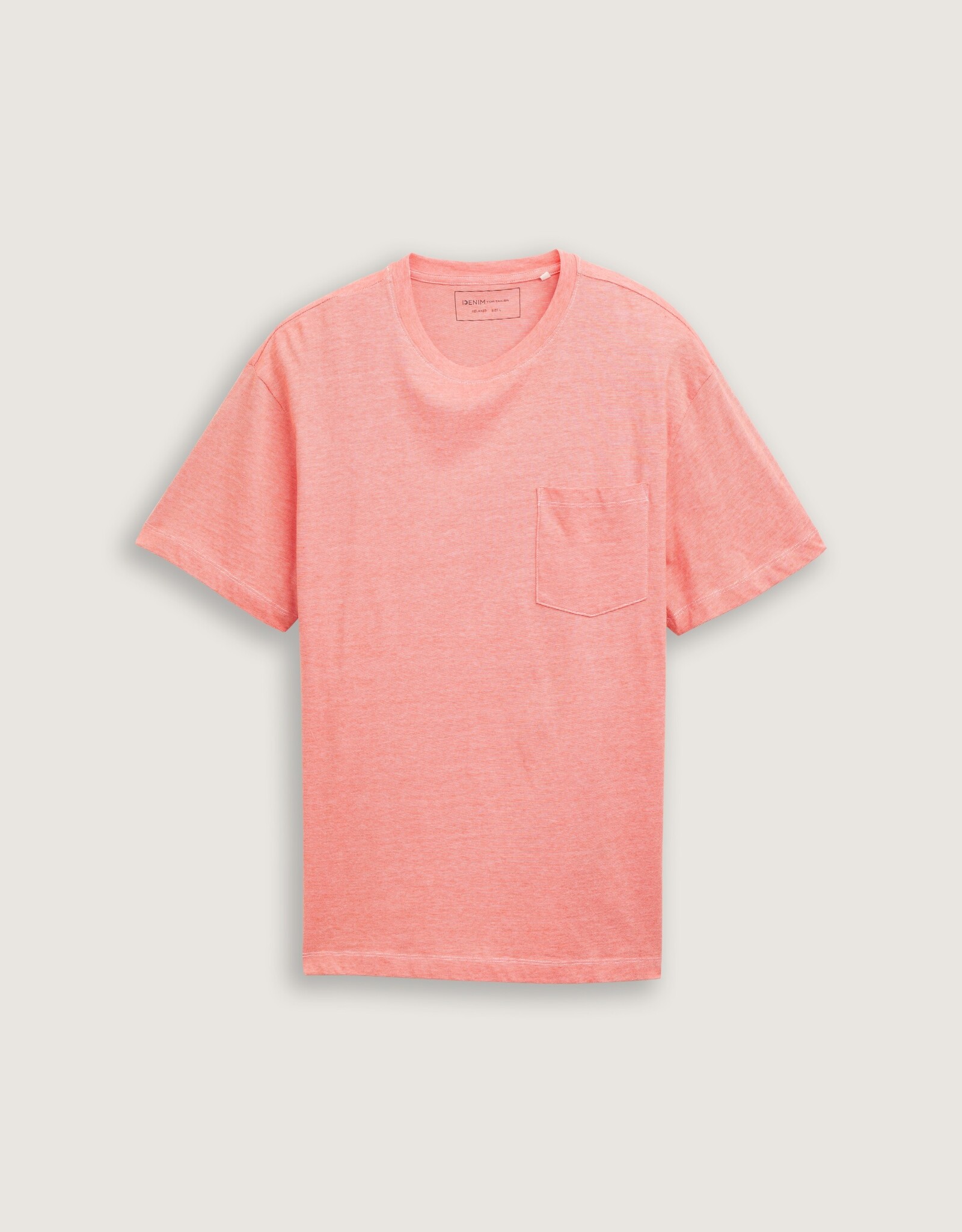 Tom Tailor Mens Side Pocket T-Shirt