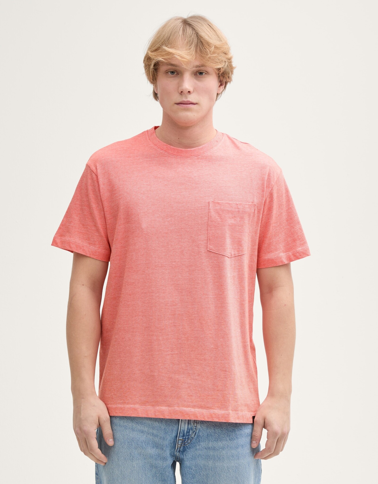 Tom Tailor Mens Side Pocket T-Shirt